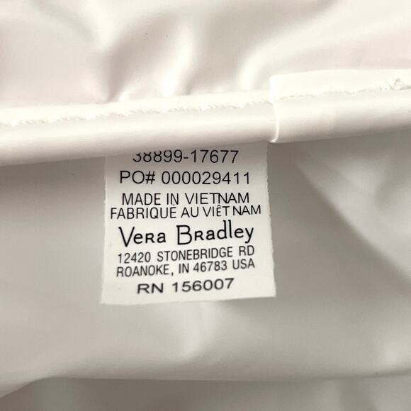 Vera Bradley Lighten Up NFL KC Chiefs Cooler New $110 Red Yellow Bandana Tote - Picture 7 of 12